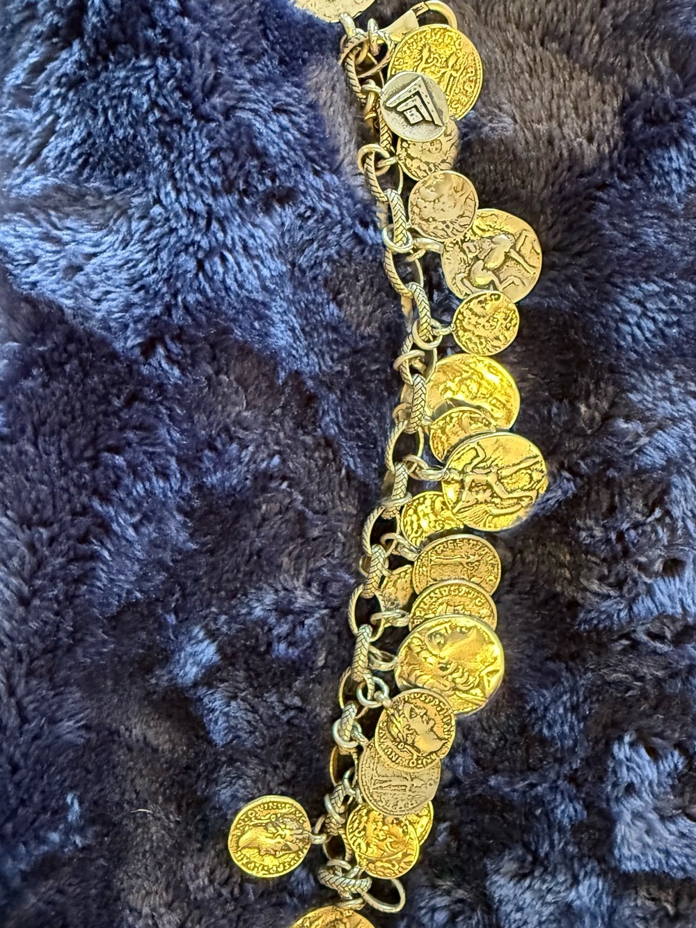 Silpada Gold-Tone Coin Charm Bracelet - Women Jewelry - Picture 2 of 2